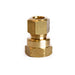ATC 3/8 in. Compression in. X 3/8 in. D FPT Brass Coupling