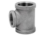 Anvil 3/4 in. FPT X 1/2 in. D FPT 3/4 in. D FPT Black Malleable Iron Reducing Tee