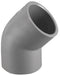Charlotte Pipe Schedule 80 1/2 in. Slip X 1/2 in. D Slip PVC 45 Degree Elbow 1 pk