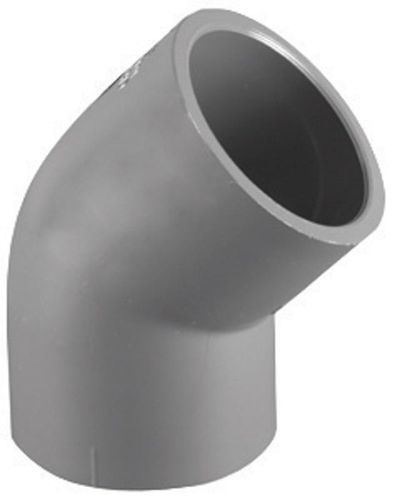 Charlotte Pipe Schedule 80 3/4 in. Slip X 3/4 in. D Slip PVC Elbow 1 pk