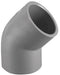 Charlotte Pipe Schedule 80 1-1/4 in. Slip X 1-1/4 in. D Slip PVC 45 Degree Elbow 1 pk