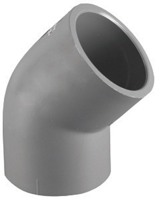 Charlotte Pipe Schedule 80 1-1/2 in. Slip X 1-1/2 in. D Slip PVC Elbow 1 pk