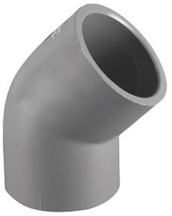 Charlotte Pipe Schedule 80 2 in. Slip X 2 in. D Slip PVC Elbow 1 pk