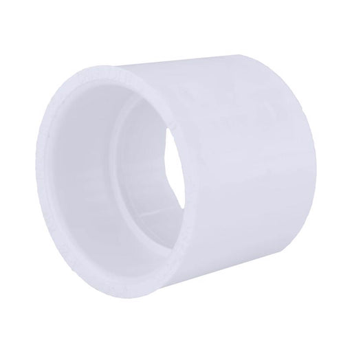 Charlotte Pipe Schedule 40 6 in. Hub X 6 in. D Hub PVC Coupling 1 pk