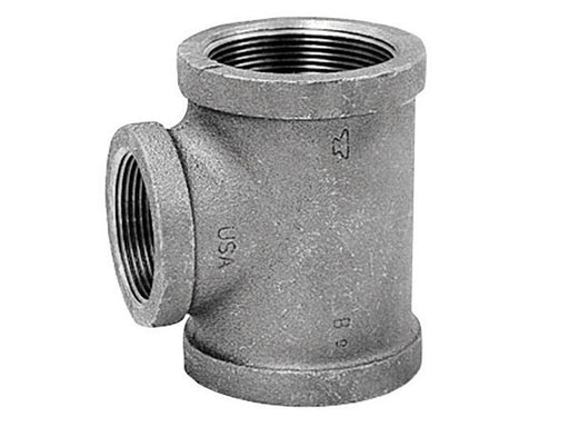 Anvil 1/2 in. FPT X 3/4 in. D FPT 3/4 in. D FPT Galvanized Malleable Iron Reducing Tee