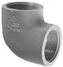 Charlotte Pipe Schedule 80 3/4 in. FPT X 3/4 in. D FPT PVC Elbow 1 pk