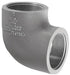 Charlotte Pipe Schedule 80 1-1/2 in. FPT X 1-1/2 in. D FPT PVC 90 Degree Elbow 1 pk