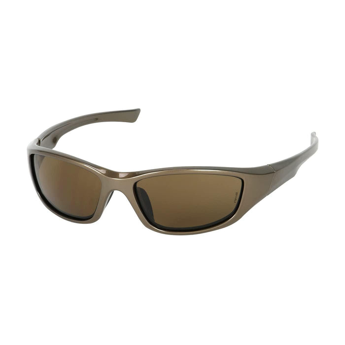 Safety Works 10105404 Safety Glasses Espresso Glare Gone Polarized , Brown