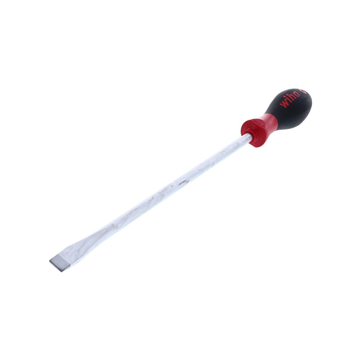 Wiha 30236 Slotted Screwdriver with SoftFinish Handle, 12.0 x 250mm