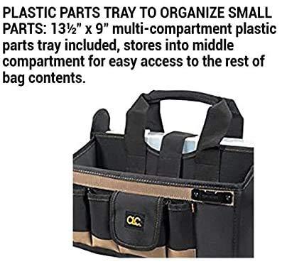 CLC Work Gear 1529 16 Pocket 16" Center Tray Tool Bag