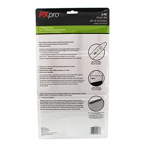 PXPRO PX02573 3PC Nylon/Polyester Brush Set 1