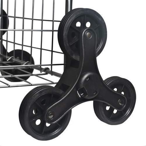Helping Hand FQ39909 Stair Climb Shopping Basket With 2nd Basket