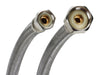 Fluidmaster 3/8 in. Compression X 1/2 in. D FIP 12 in. Braided Stainless Steel Supply Line