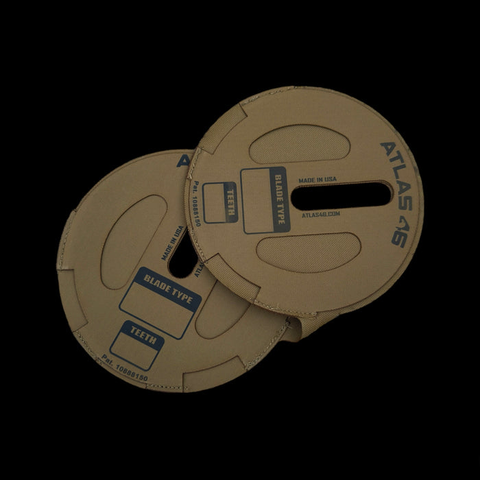 Circular Saw Blade Case only- 7.25", Coyote