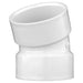 Charlotte Pipe Schedule 40 1-1/2 in. Hub X 1-1/2 in. D Hub PVC Elbow 1 pk