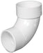 Charlotte Pipe Schedule 40 2 in. Hub X 2 in. D Spigot PVC 90 Degree Street Elbow 1 pk