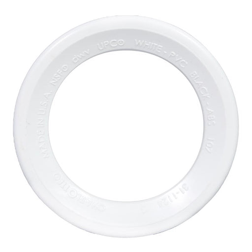 Charlotte Pipe Schedule 40 4 in. Spigot X 3 in. D Hub PVC Flush Bushing 1 pk