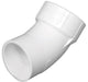Charlotte Pipe Schedule 40 4 in. Hub X 4 in. D Spigot PVC Street Elbow 1 pk