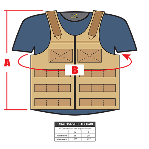 Saratoga Tool Vest® Fall Harness Compatible - HiViz Orange