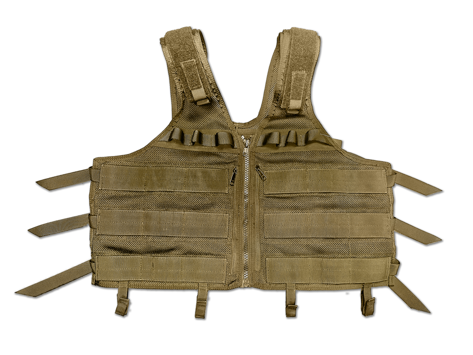Saratoga Tool Vest® Fall Harness Compatible Coyote