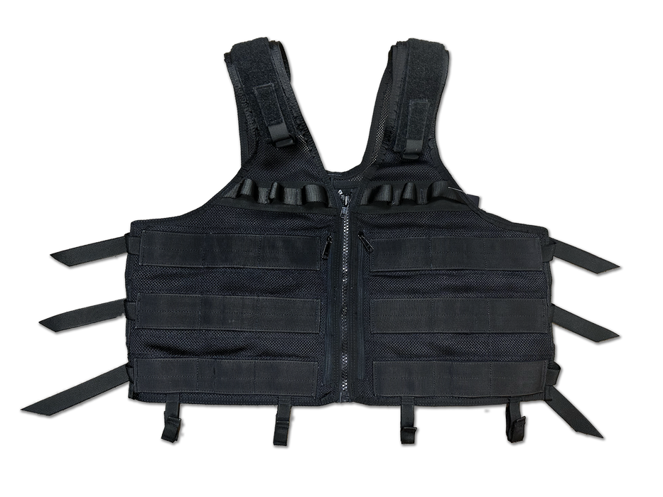 Saratoga Tool Vest® Fall Harness Compatible Black