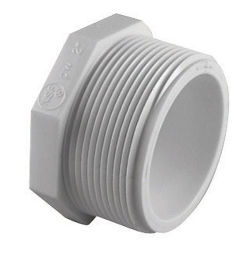 Charlotte Pipe Schedule 40 3/4 in. MPT PVC Plug 1 pk