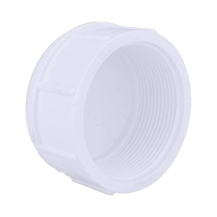 Charlotte Pipe Schedule 40 2 in. FPT X 2 in. D FPT PVC Cap 1 pk