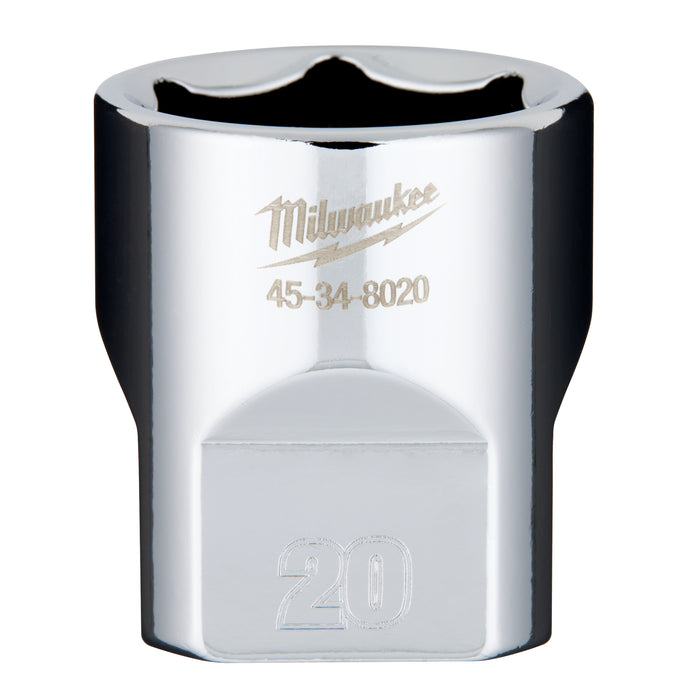 Milwaukee 45-34-8020 3/8" Drive 20mm Socket