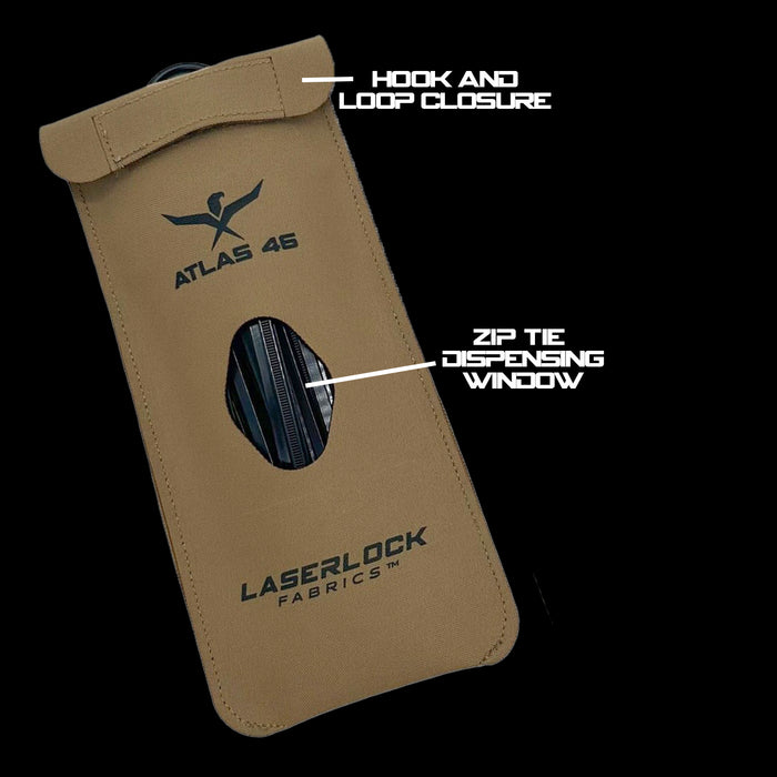 AIMS™ Zip Tie Pouch Coyote