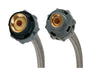 Fluidmaster 3/8 in. Compression X 1/2 in. D FIP 16 in. Stainless Steel Supply Line