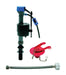 Fluidmaster Performax Fill Valve And Flapper Kit White Plastic