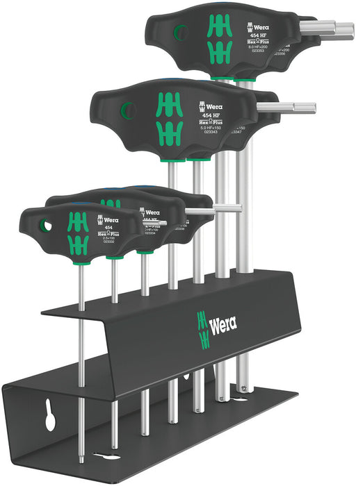 454/7 HF Set 2 Screwdriver set T-handle Hex-Plus screwdrivers with holding function