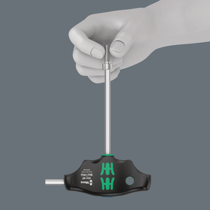 Wera 454 HF T-handle hexagon screwdriver Hex-Plus with holding function, imperial, 7/32" x 150 mm 05023363001, view 5