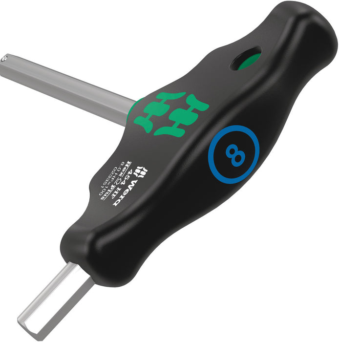 Wera 454 HF T-handle hexagon screwdriver Hex-Plus with holding function, 8 x 200 mm 05023353001, view 2