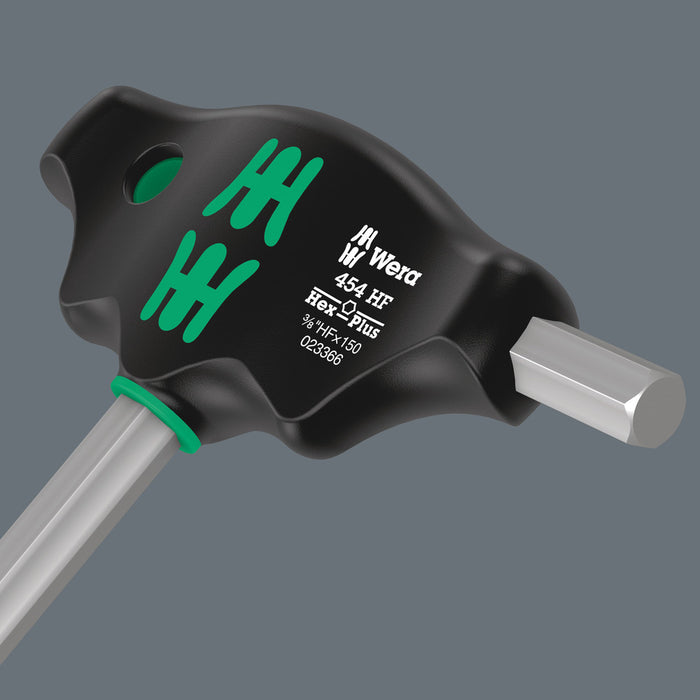 Wera 454 HF T-handle hexagon screwdriver Hex-Plus with holding function, imperial, 7/32" x 150 mm 05023363001, view 6
