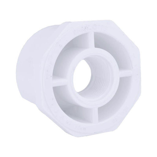 Charlotte Pipe Schedule 40 2 in. Spigot X 3/4 in. D FPT PVC Reducing Bushing 1 pk