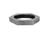 Anvil 1 in. FPT Galvanized Malleable Iron Lock Nut