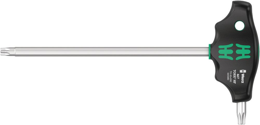 467 TORX® HF T-handle screwdriver with holding function