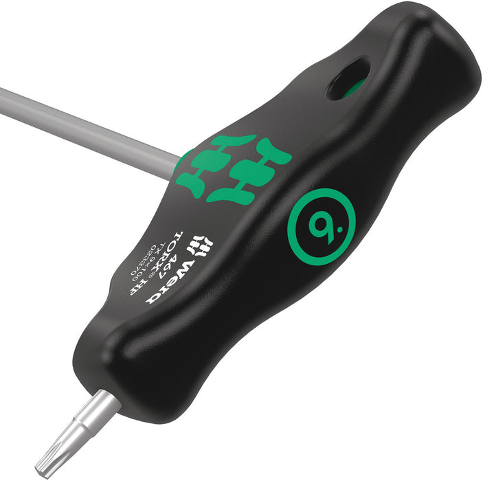 Wera 467 TORX® HF T-handle screwdriver with holding function, TX 15 x 100 mm 05023372001, view 2