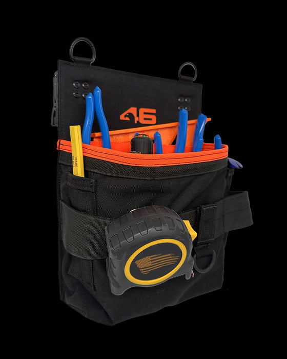 Main Tool Attachment Pouch ROTATE/QUICK RELEASE Black/Orange