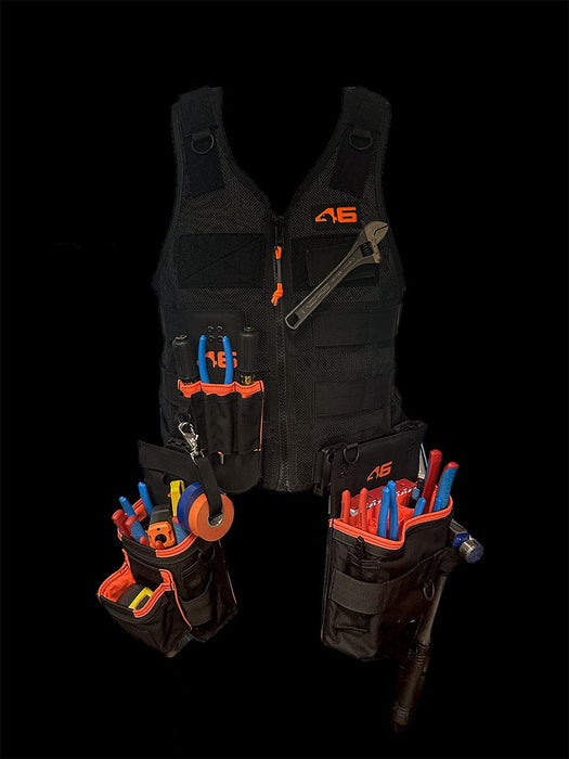 Saratoga Tool Vest® LT Small Black