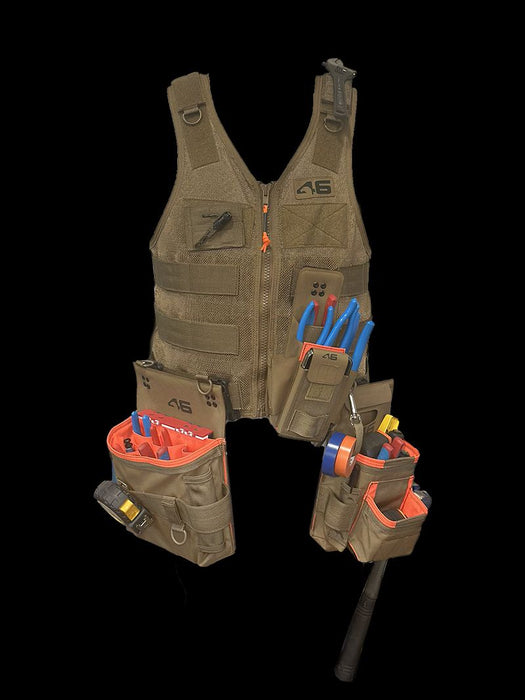Saratoga Tool Vest® LT Small Coyote