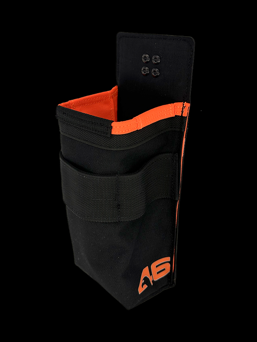 Vertical Fastener Pouch ROTATE/QUICK RELEASE Black/Orange