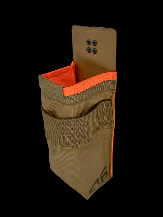 Vertical Fastener Pouch ROTATE/QUICK RELEASE Coyote/Orange