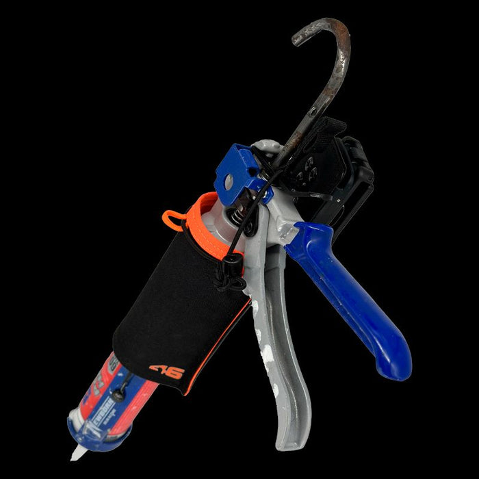 Compact Caulk Gun Holster ROTATE/QUICK RELEASE Coyote/Orange