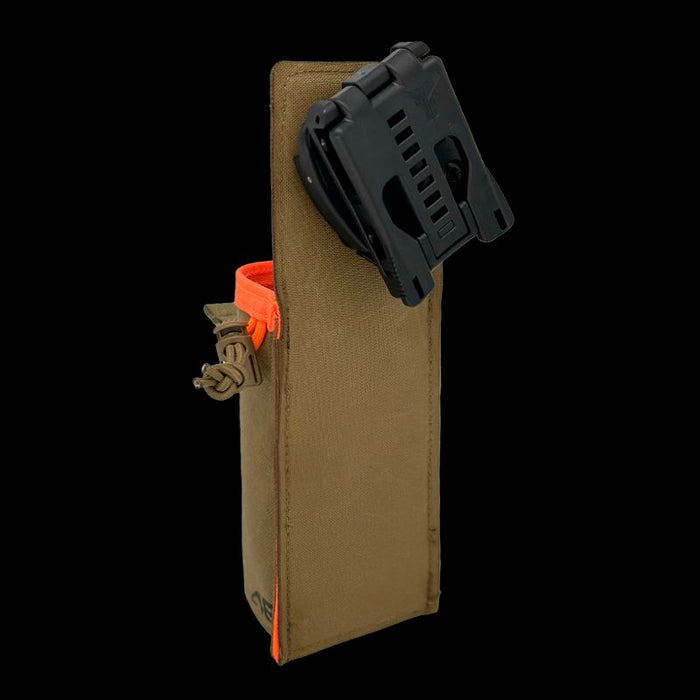 Compact Caulk Gun Holster ROTATE/QUICK RELEASE Coyote/Orange