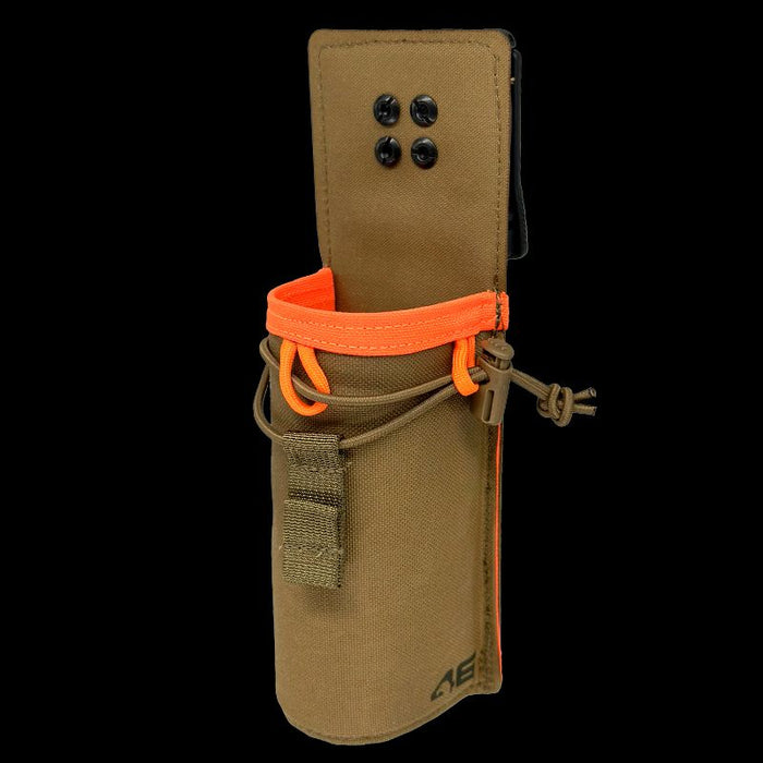 Compact Caulk Gun Holster ROTATE/QUICK RELEASE Coyote/Orange