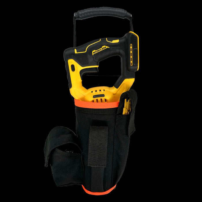Reciprocating/Sawzall Pouch ROTATE/QUICK RELEASE Black/Orange