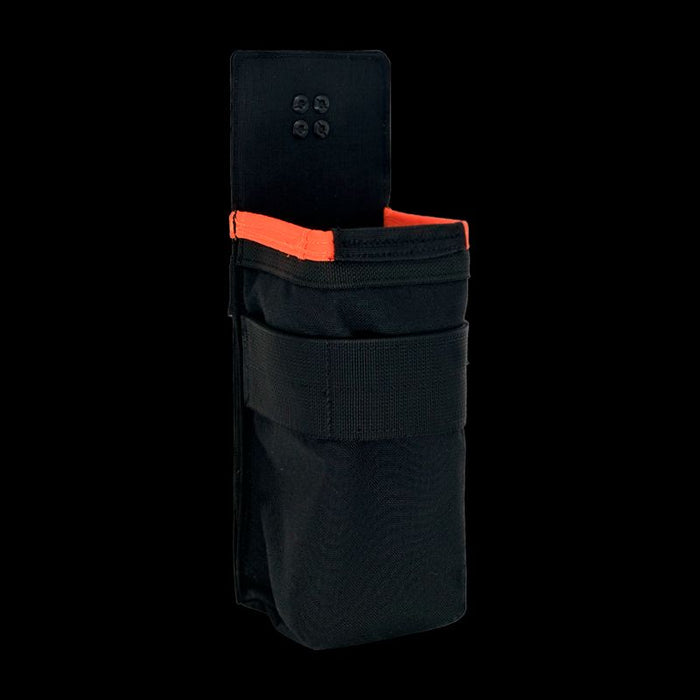 Vertical Fastener Pouch with Plier Sheath ROTATE/QUICK RELEASE Black/Orange
