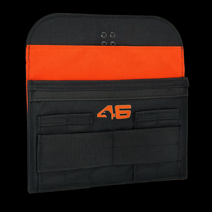 Knox Square Pouch ROTATE/QUICK RELEASE Black/Orange